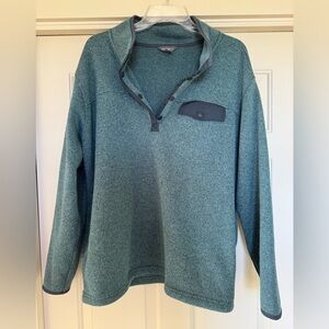 Eddie Bauer XL Fleece Pullover with Black Accents